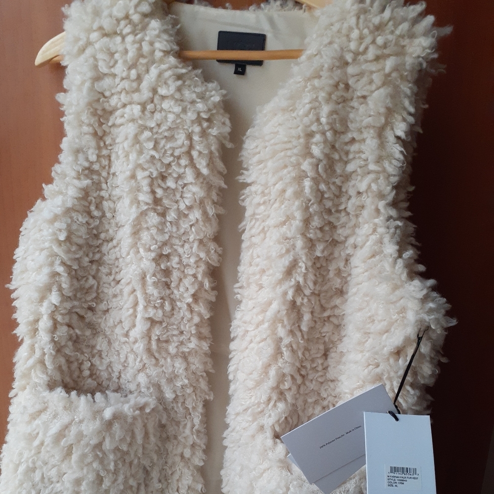 Uggz faux fur vest